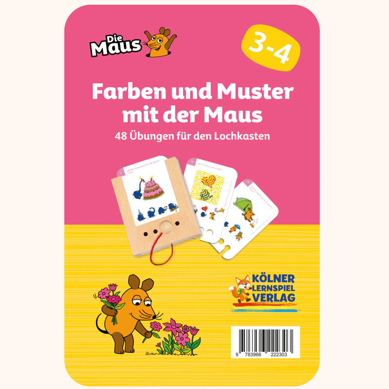 Karten-Sets ab 3 Jahren für Lochkasten