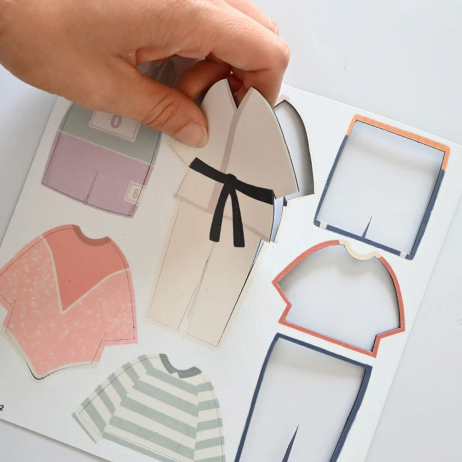 Die Magnete kommen als Blätter und sind heraustrennbar