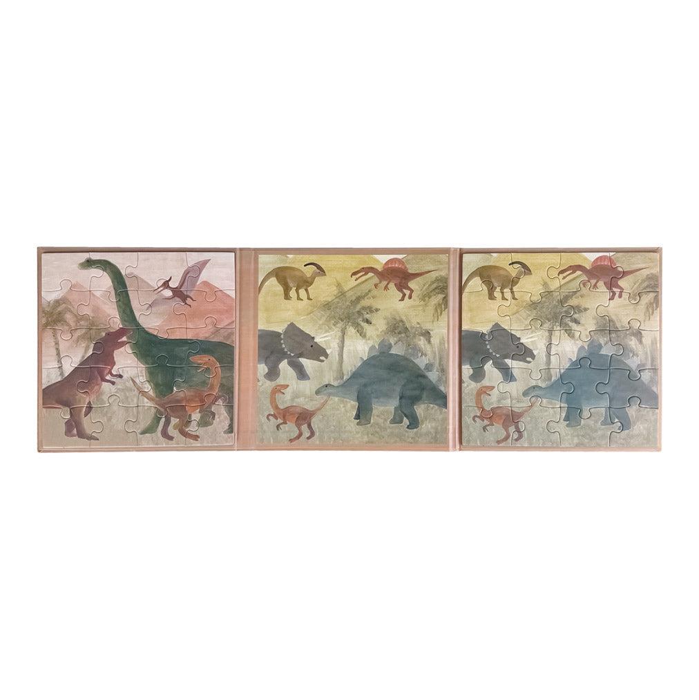 2 Magnet Puzzle Dinos