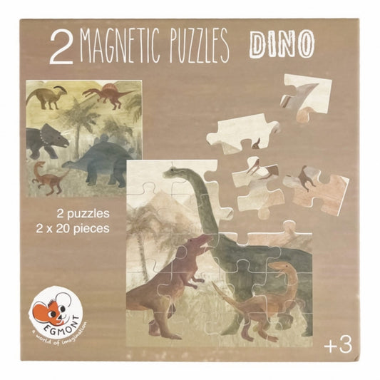 2 Magnet Puzzle Dinos
