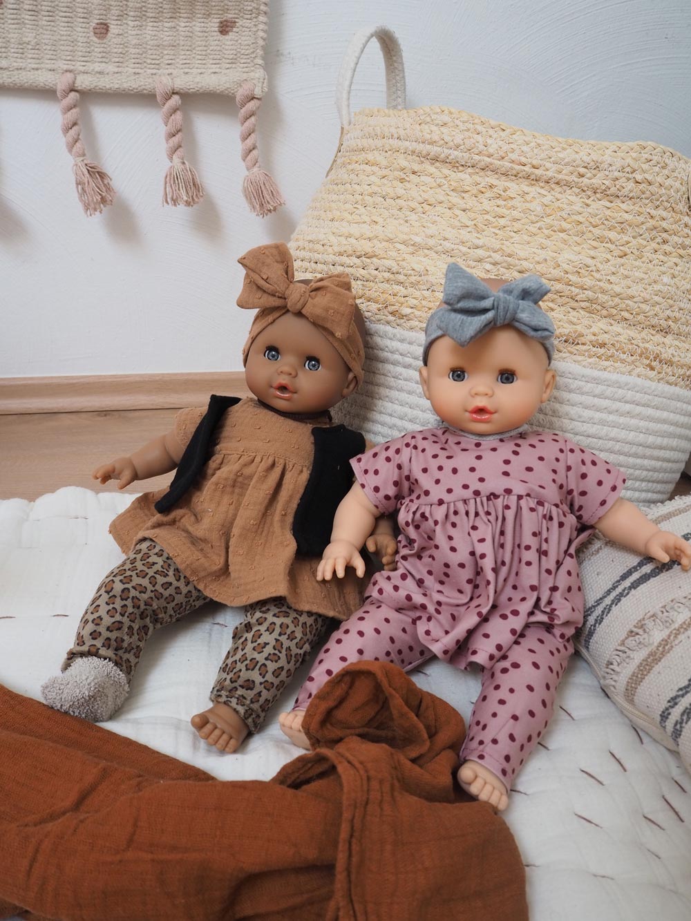 Puppe Sonia Punkte | mit Puppenkleidung