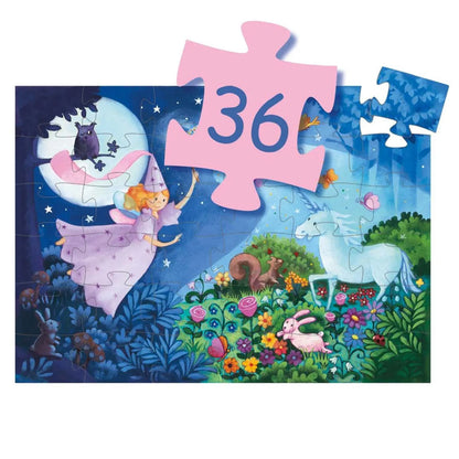 Puzzle - Fee & Einhorn (36 Teile)
