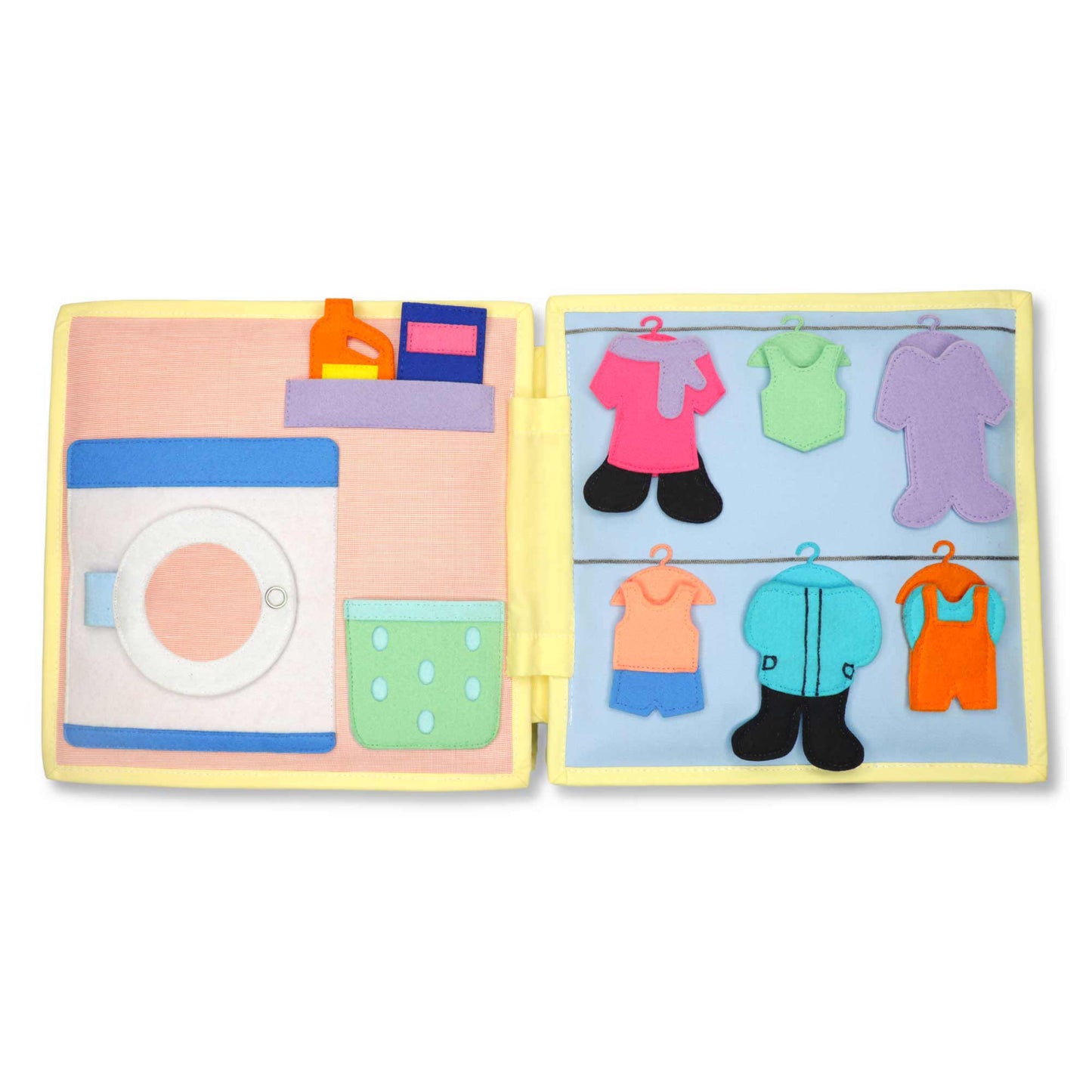Quiet Book zum Spielen