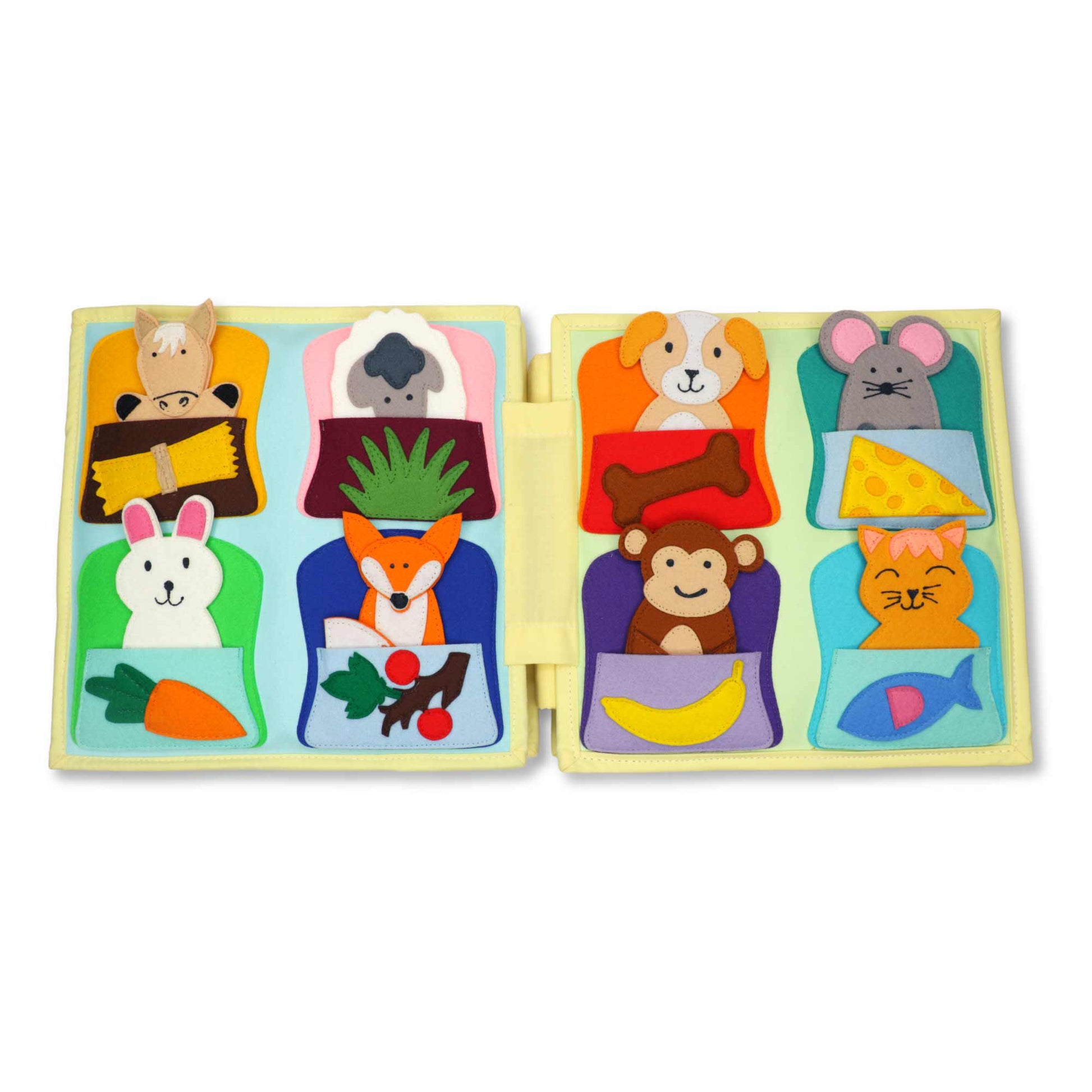 Quiet Book zum Spielen
