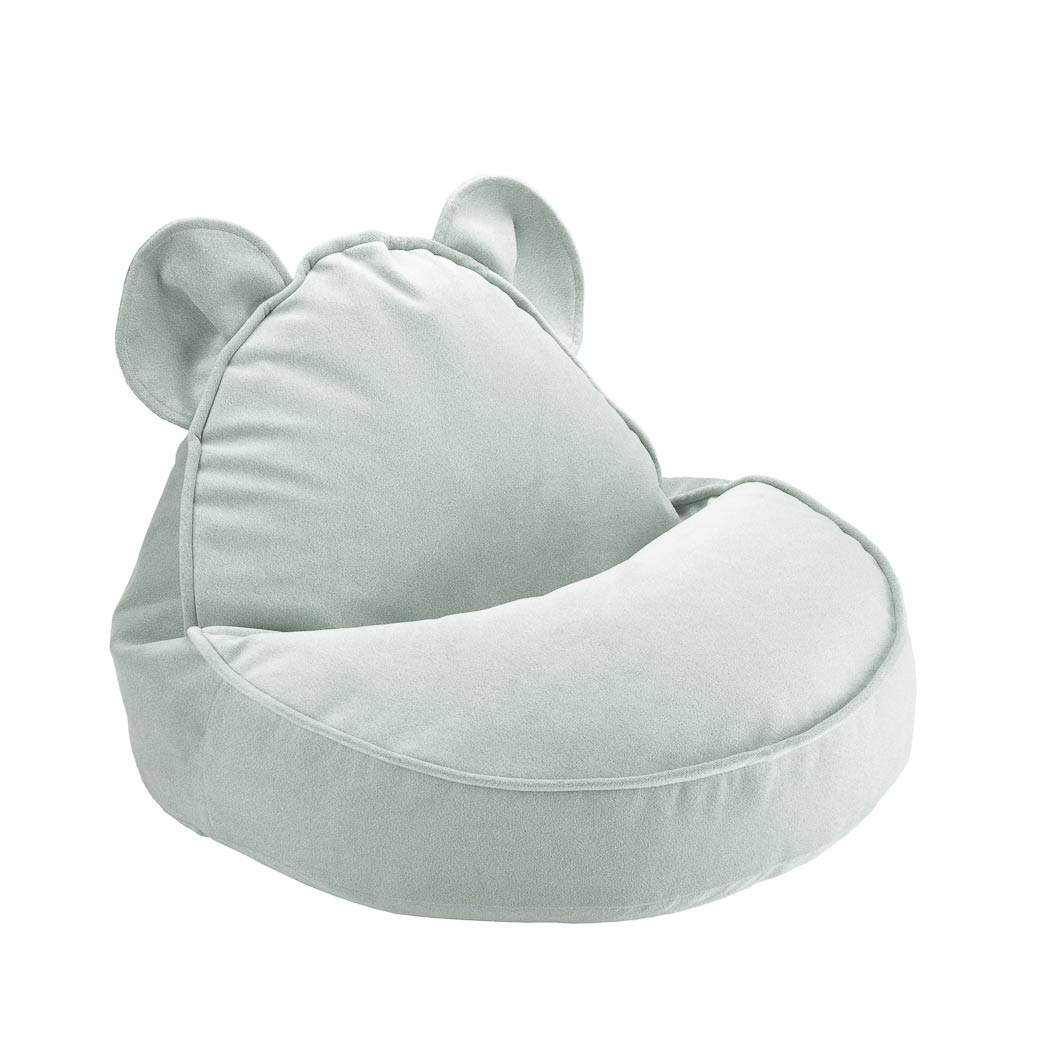 Der Sitzsack für Kinder von Wigiwama in der Farbe mint. 