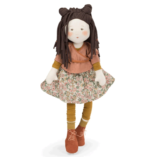 Stoffpuppe Marjolaine - Les Rosalies