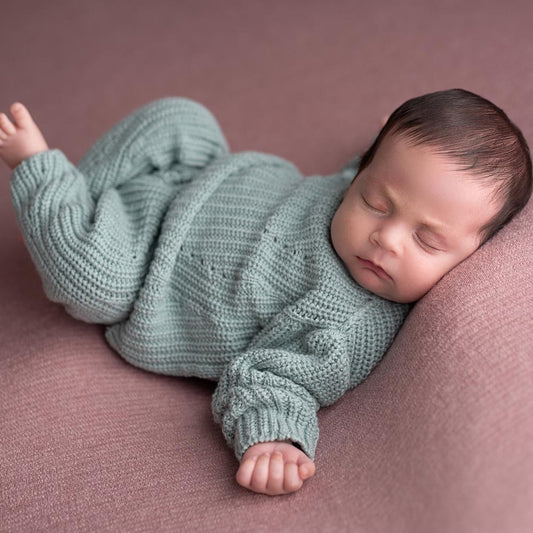 Newborn - Strickpulli MINT