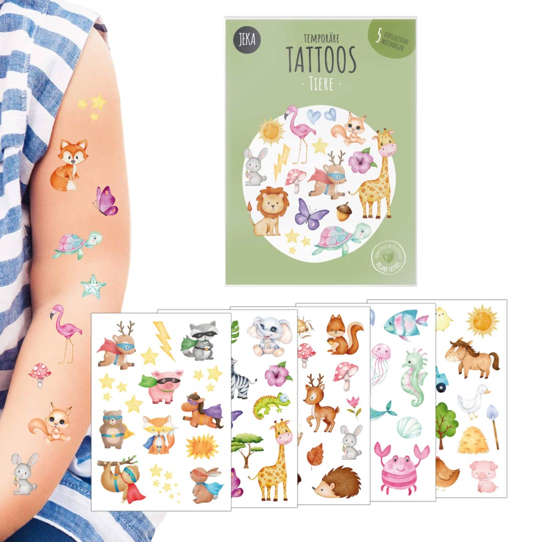 Temporäre TATTOOS - TIERE