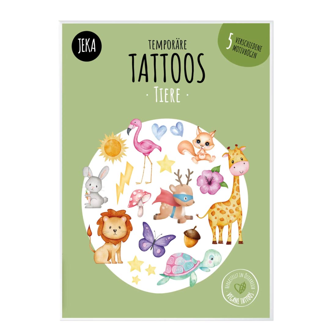 Temporäre TATTOOS - TIERE