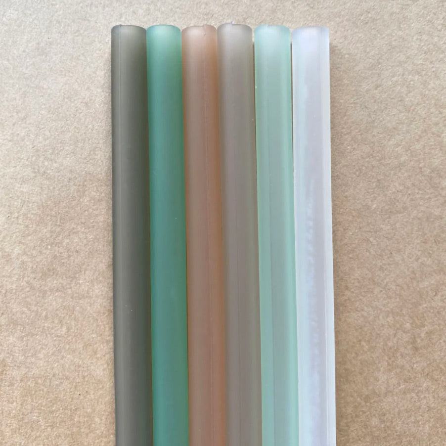 Trinkhalme aus Silikon für Kinder