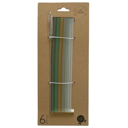 Trinkhalme aus Silikon für Kinder