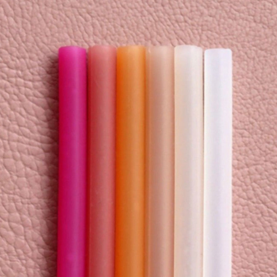 Trinkhalme aus Silikon für Kinder
