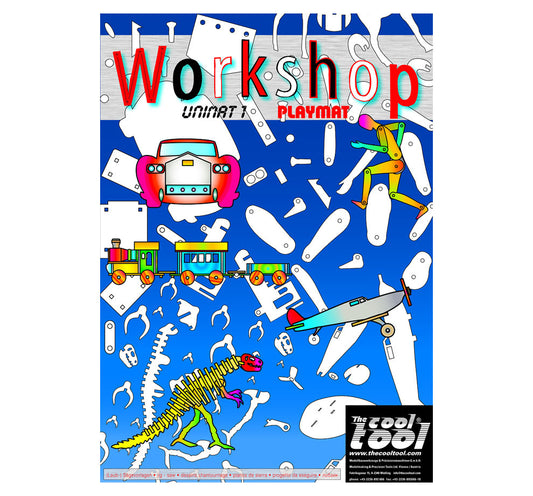 Workshop Sägevorlagenbuch für das Multi-Tool von The Cool Tool.