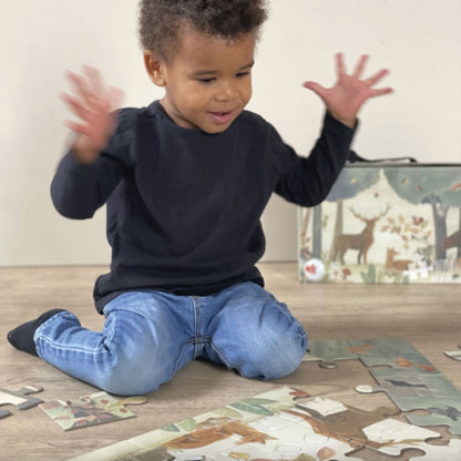 XXL Puzzle im Koffer - 40 Teile